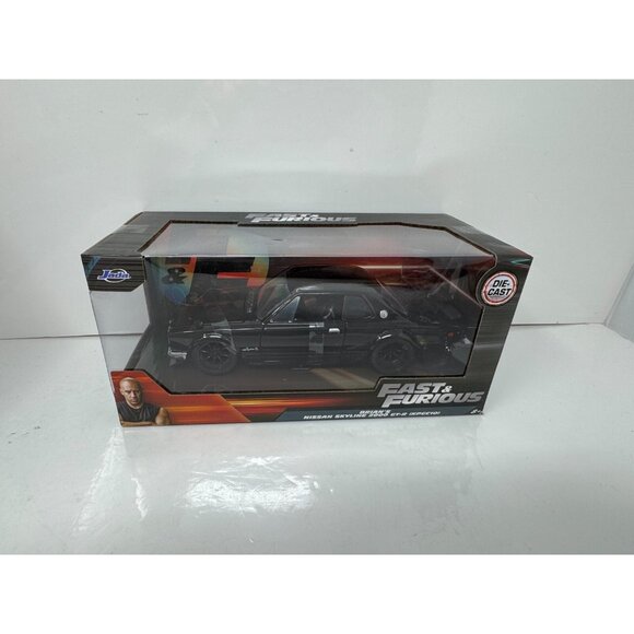 Jada Fast & Furious Brian's Nissan Skyline 2000 GT-R (KPGC10) 1:24 Diecast - Picture 4 of 9